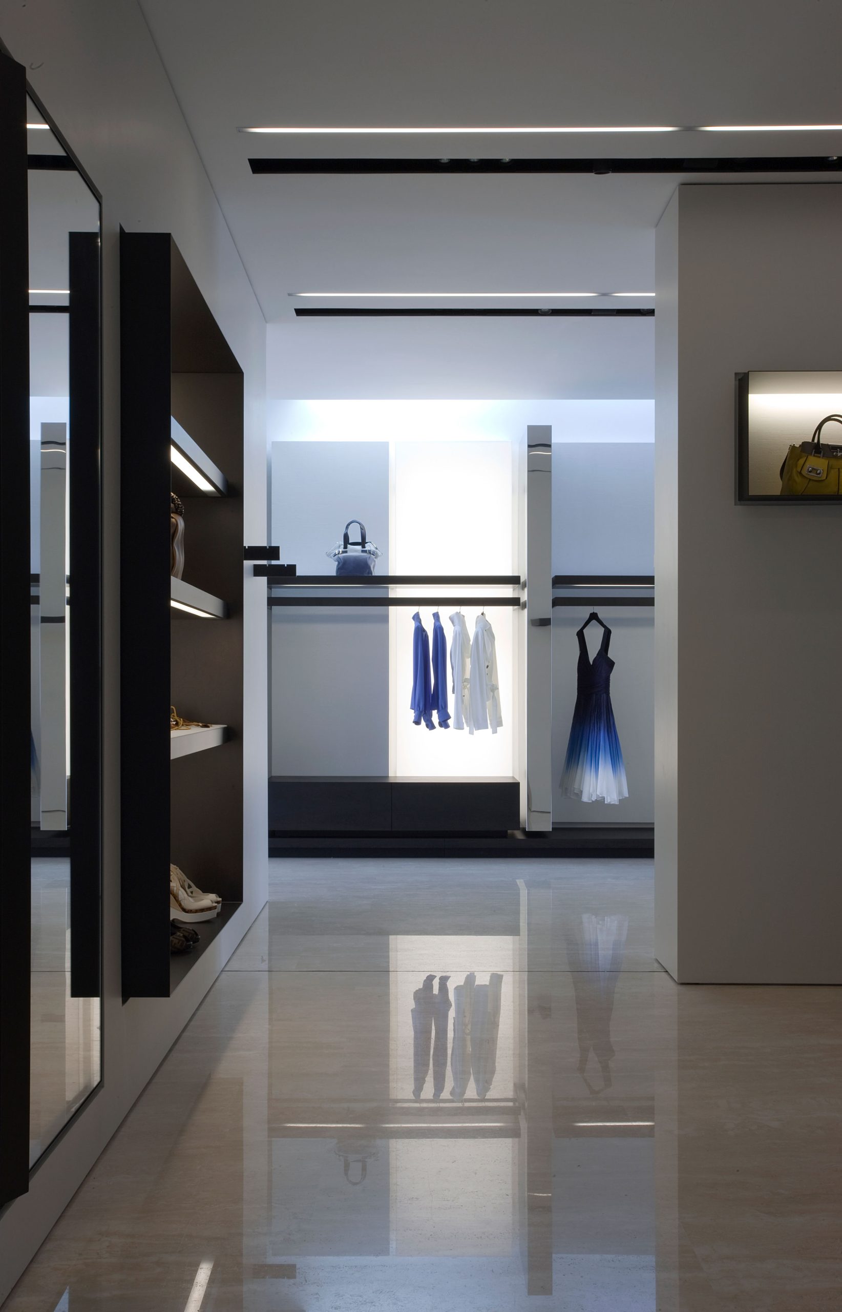 pavimento boutique, travertino navona, Eraldo Ceggia