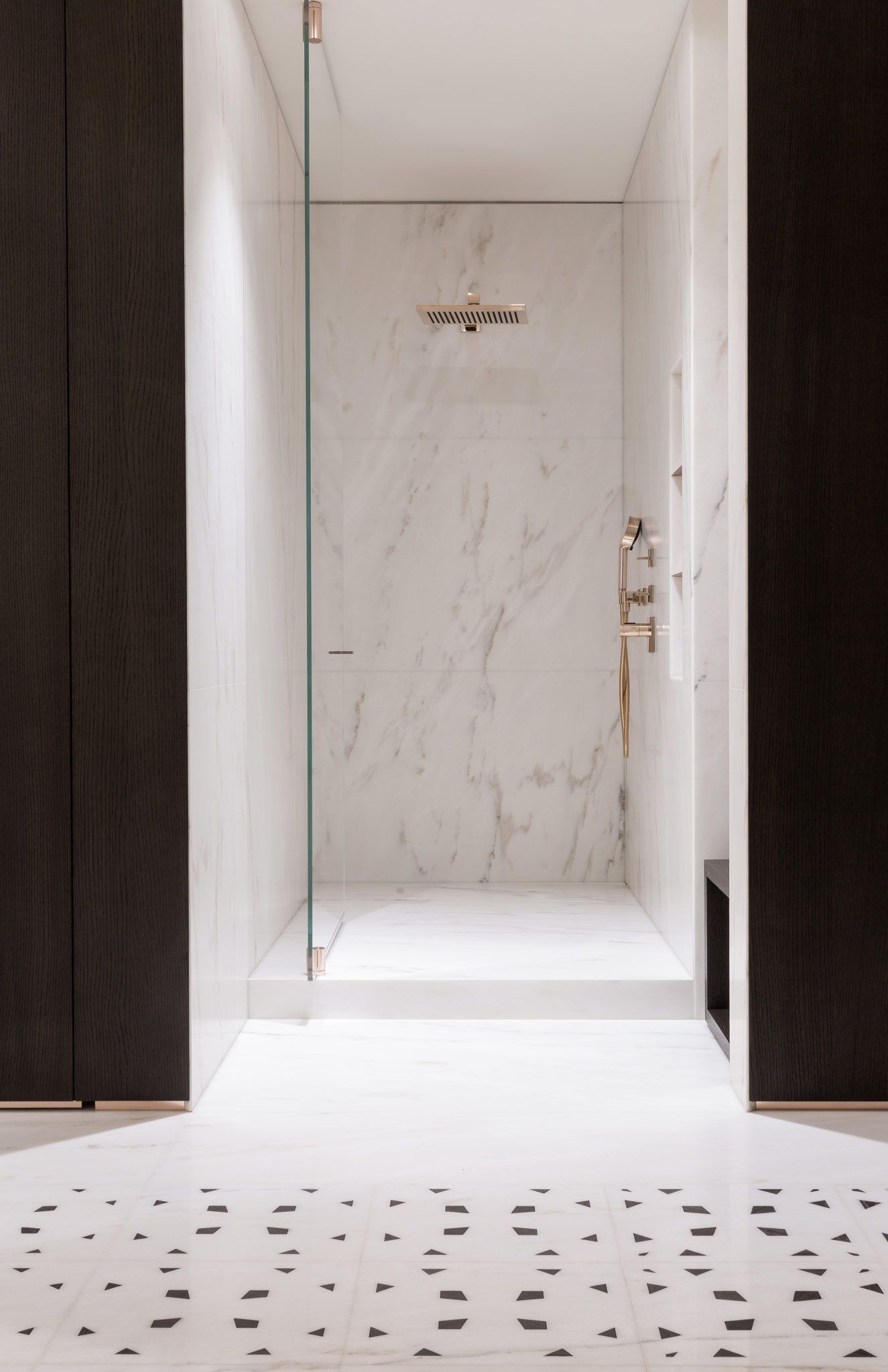 bagno, doccia, rivestimento, rosa estremoz, residenza privata, Mosca
