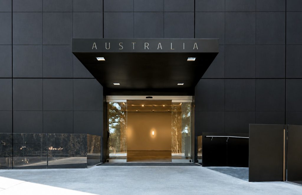 Padiglione Australia alla Biennale di Venezia rivestito in Granito Nero Assoluto
